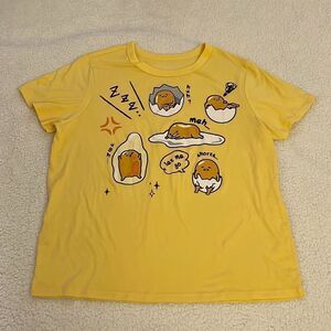 Gudetama yellow shirt XL